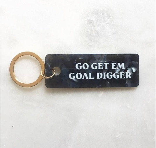 Goal Digger Keychain