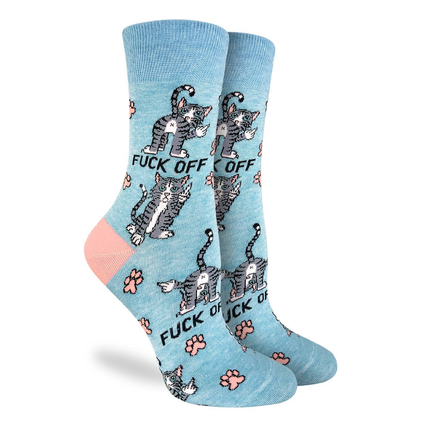 Women's F*ck Off Cats Socks