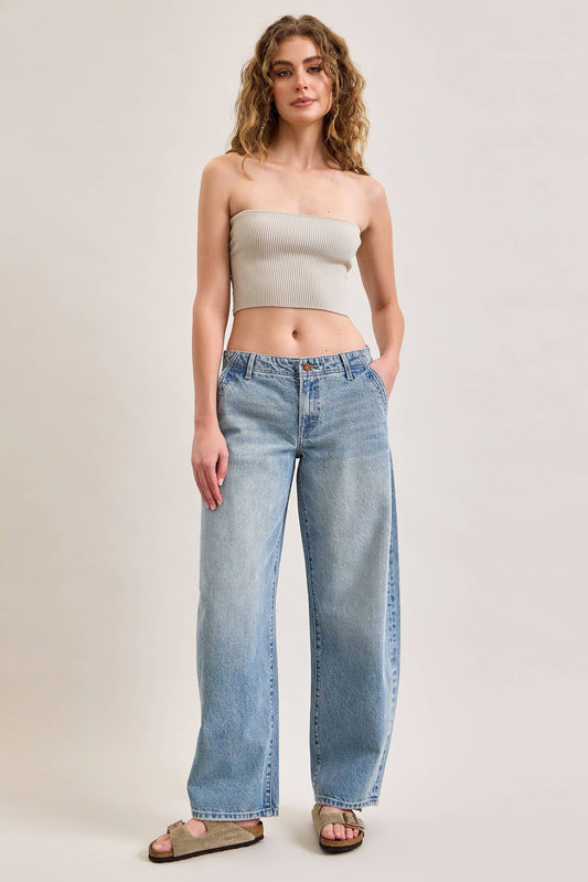 31” INSEAM BARREL FIT JEAN