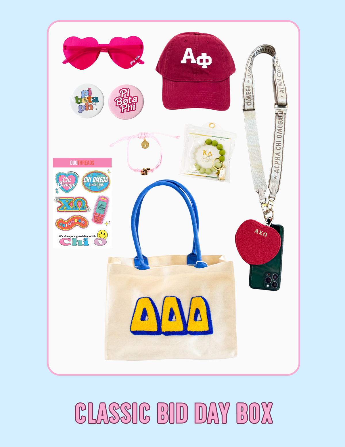 Sorority Bid Day Box