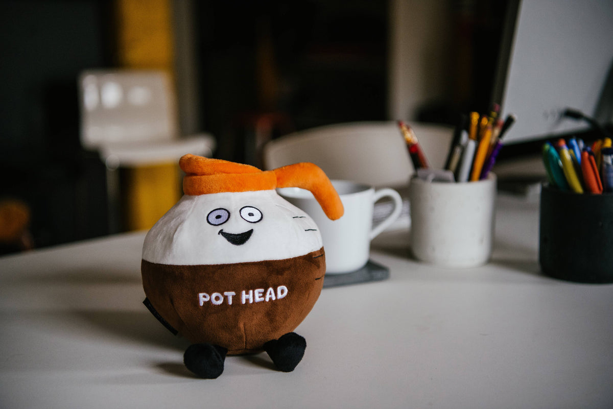 Plush Coffee Pot - Pot Head
