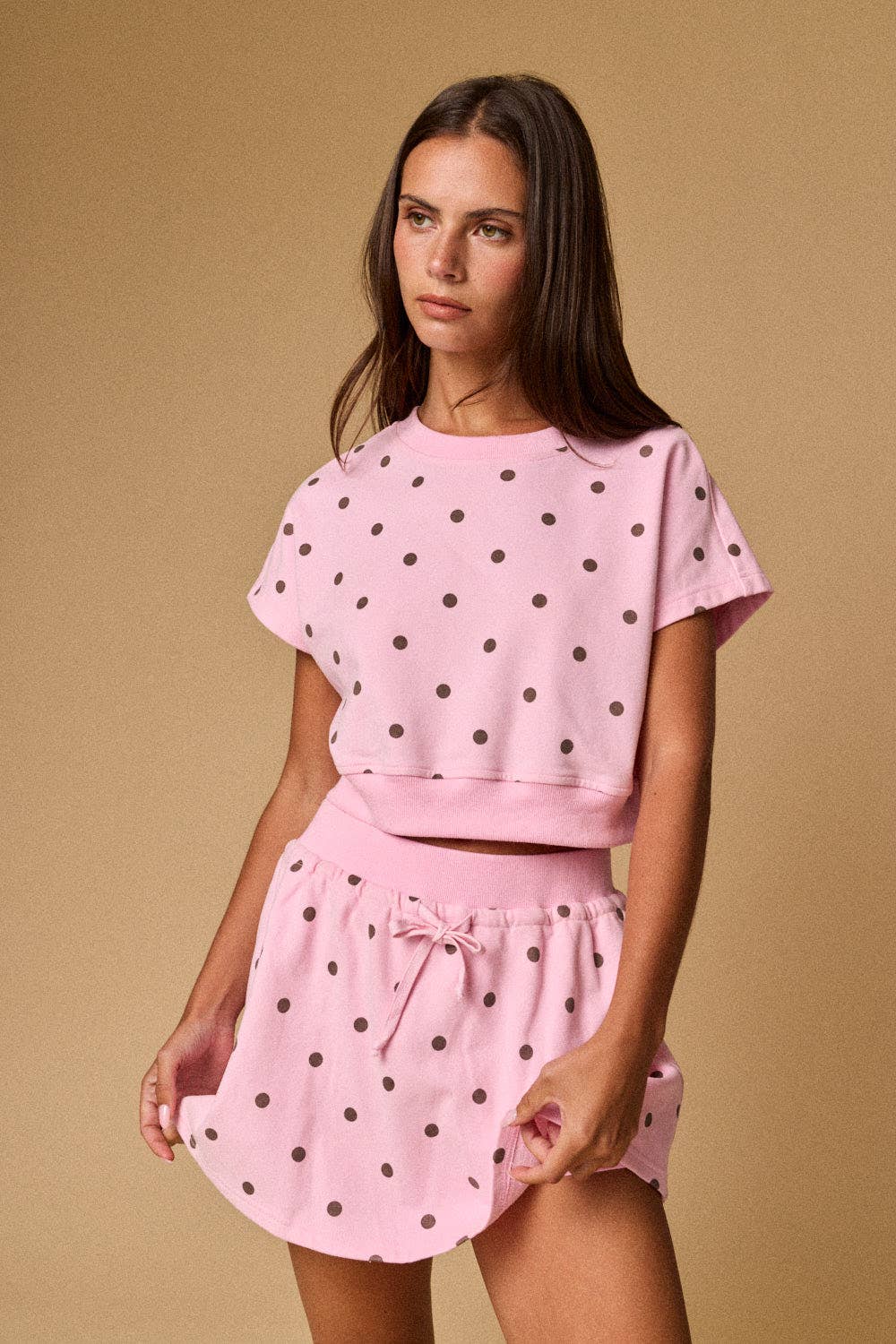 Lounge Polka Dot Skort
