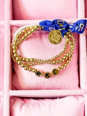 The Everyday Gold Bracelet Sorority Stack