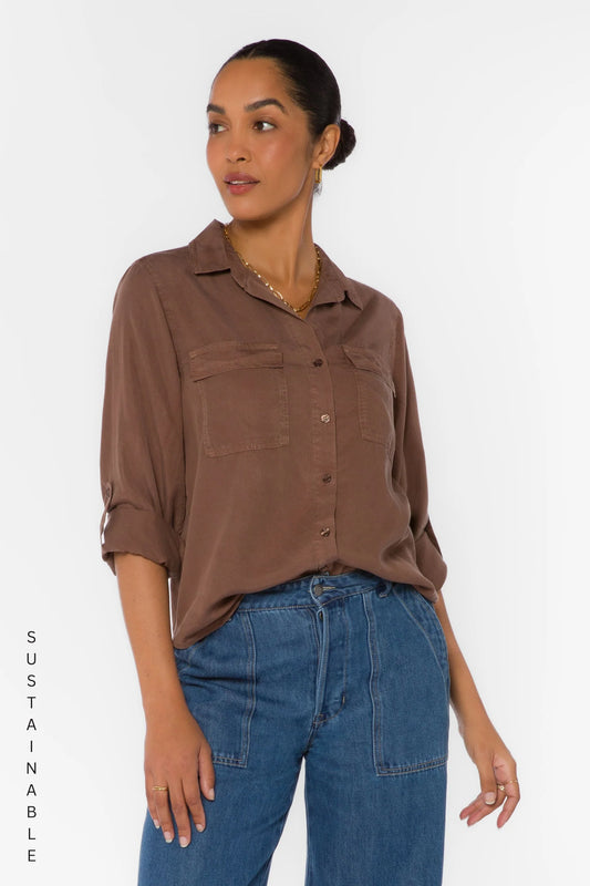 Talma Roll Tab Sleeve Button Up