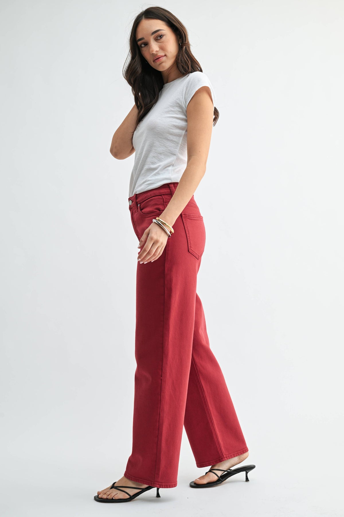 Vintage High Rise Straight Denim
