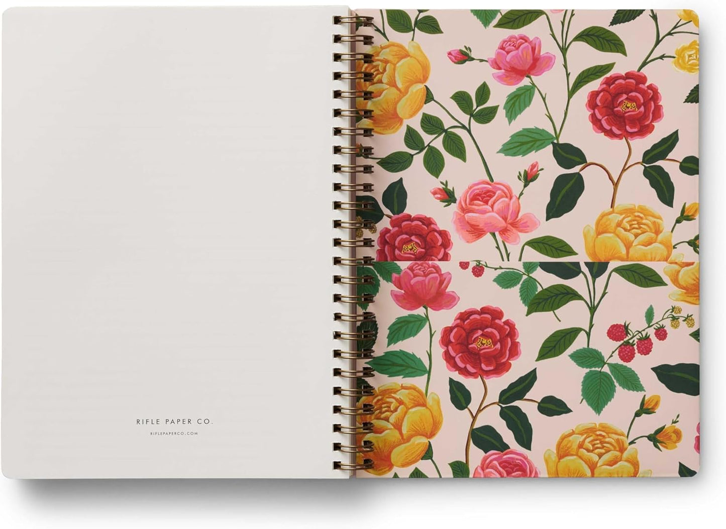 2025 Roses 12- Month Softcover Spiral Planner