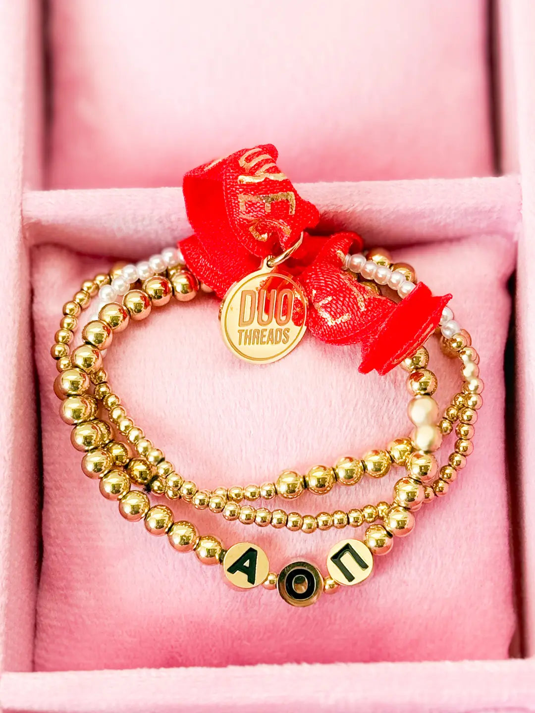 The Everyday Gold Bracelet Sorority Stack