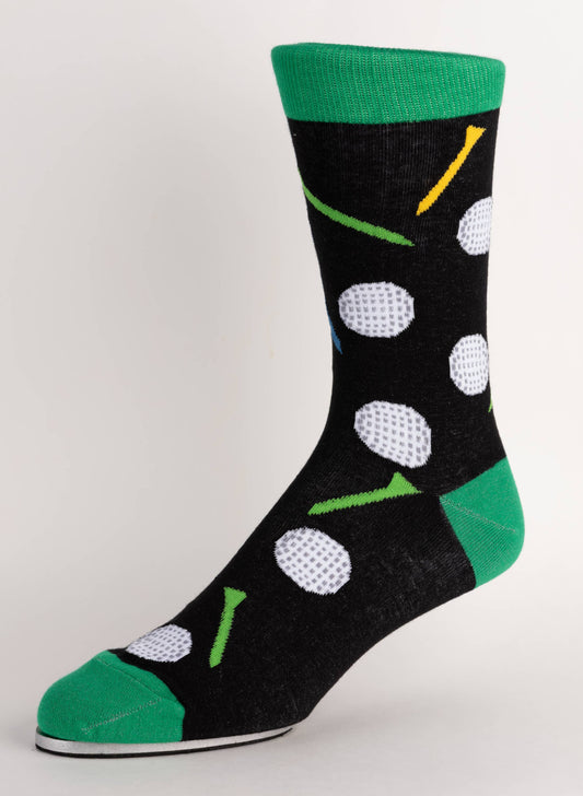 Golf Tees and Balls Men's Socks