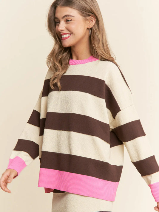 Jenna Striped Sweater