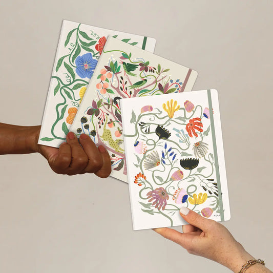 Wildly in Love Sewn Trio Notebook Set