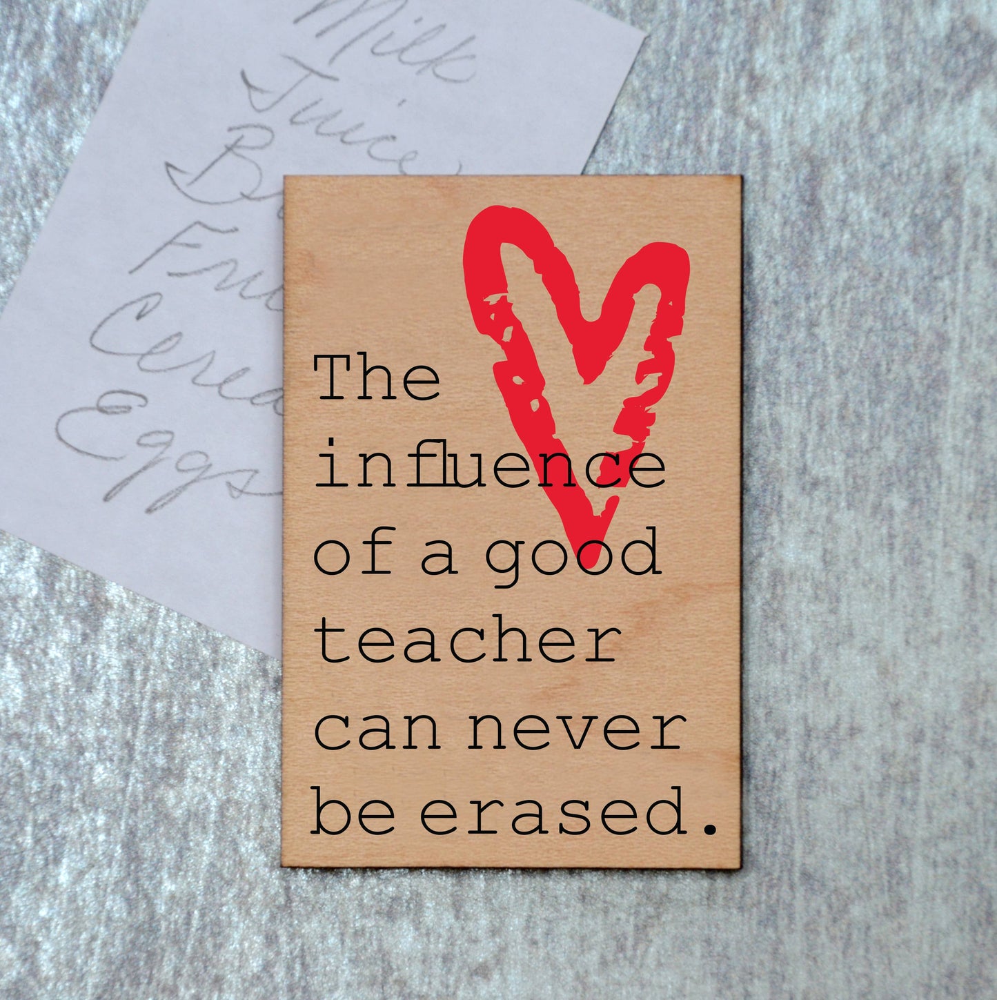 The Influence of a Good Teacher  Magnet
