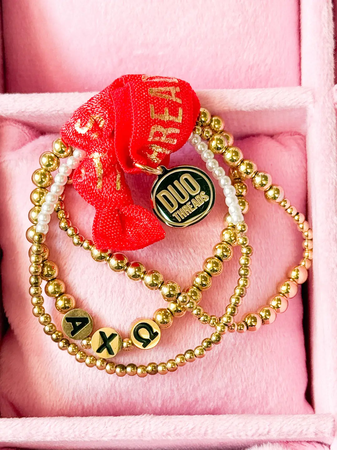 The Everyday Gold Bracelet Sorority Stack
