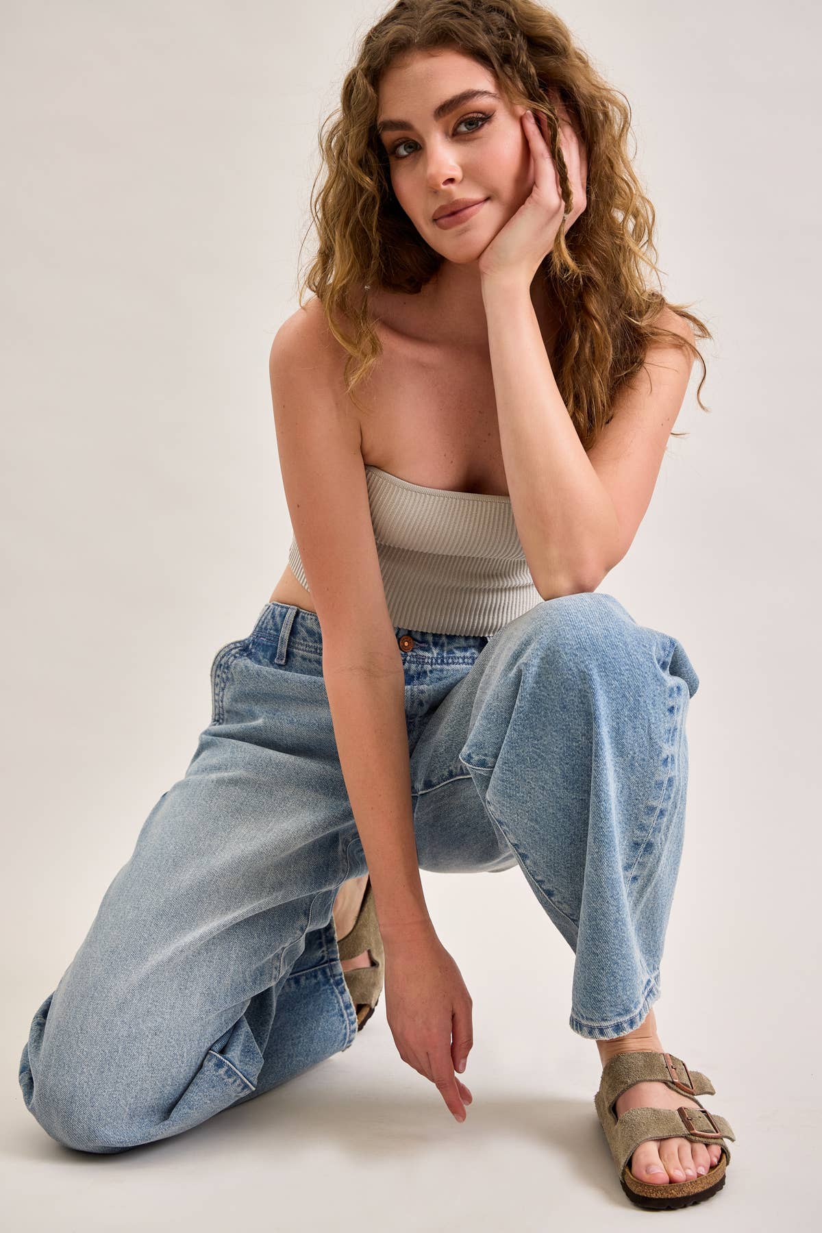 31” INSEAM BARREL FIT JEAN