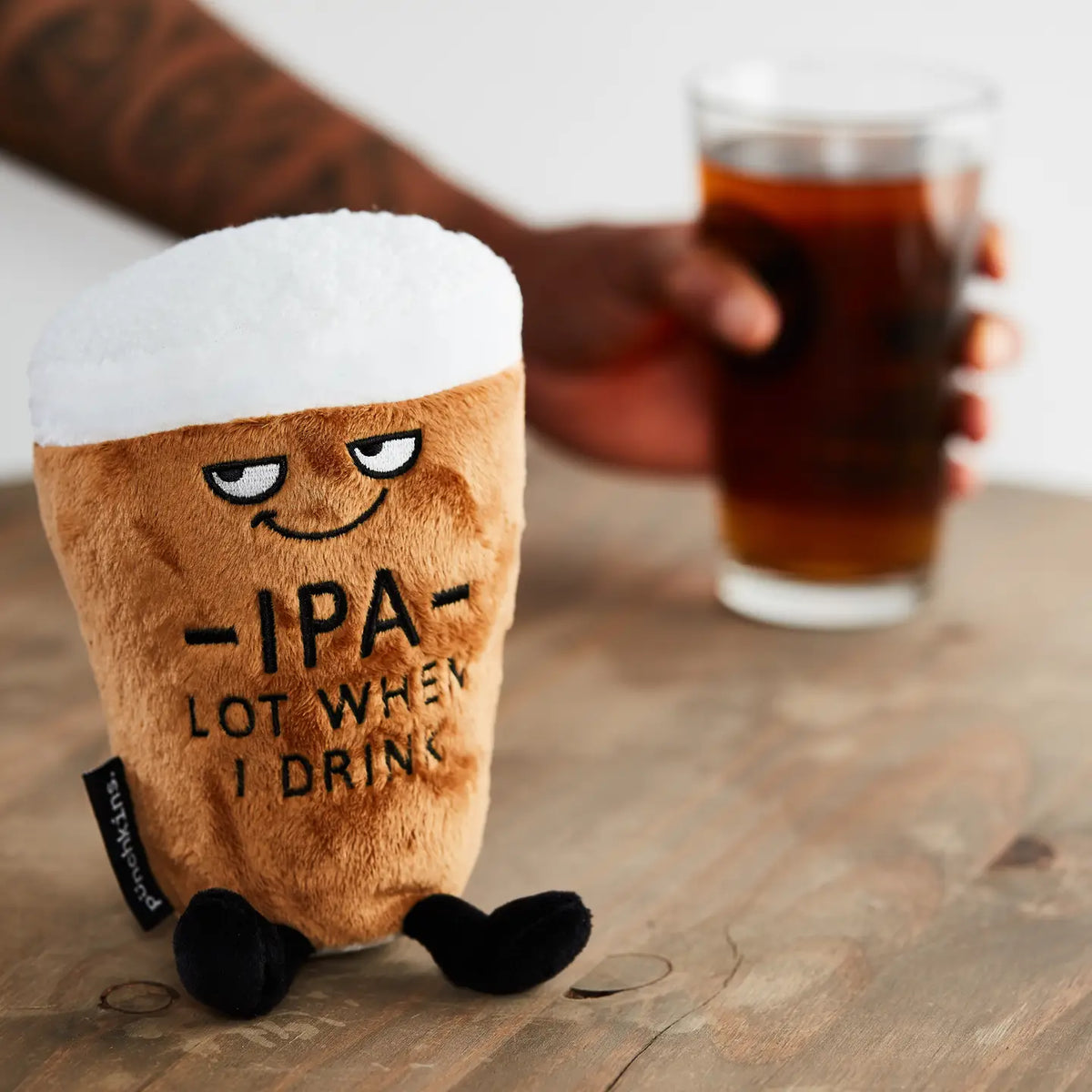 "Ipa Lot When I Drink" Plush