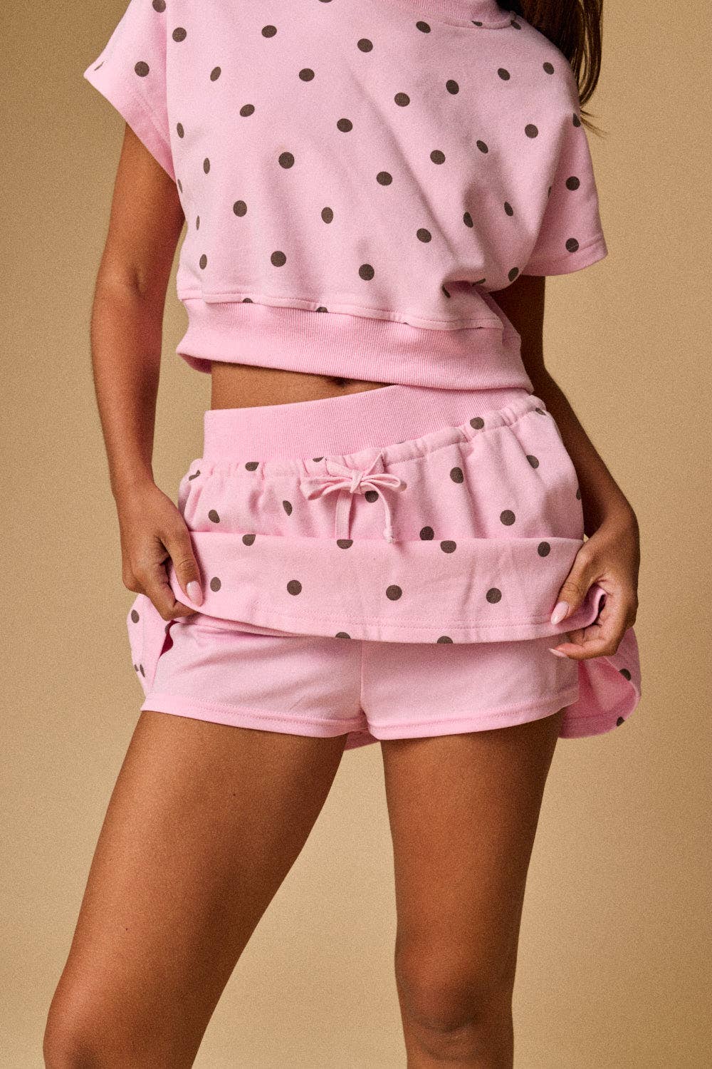 Lounge Polka Dot Skort