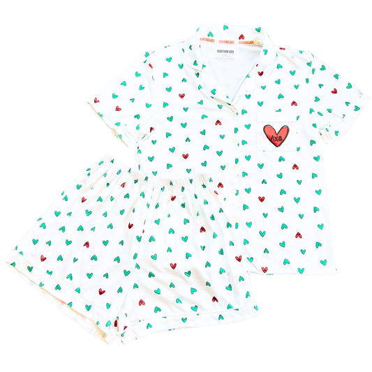 Greek Love Letters PJ Set