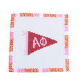 Sorority Pennant Needlepoint Canvas