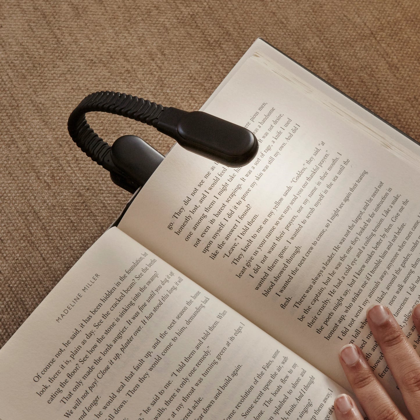 Rechargeable Clip Book Light