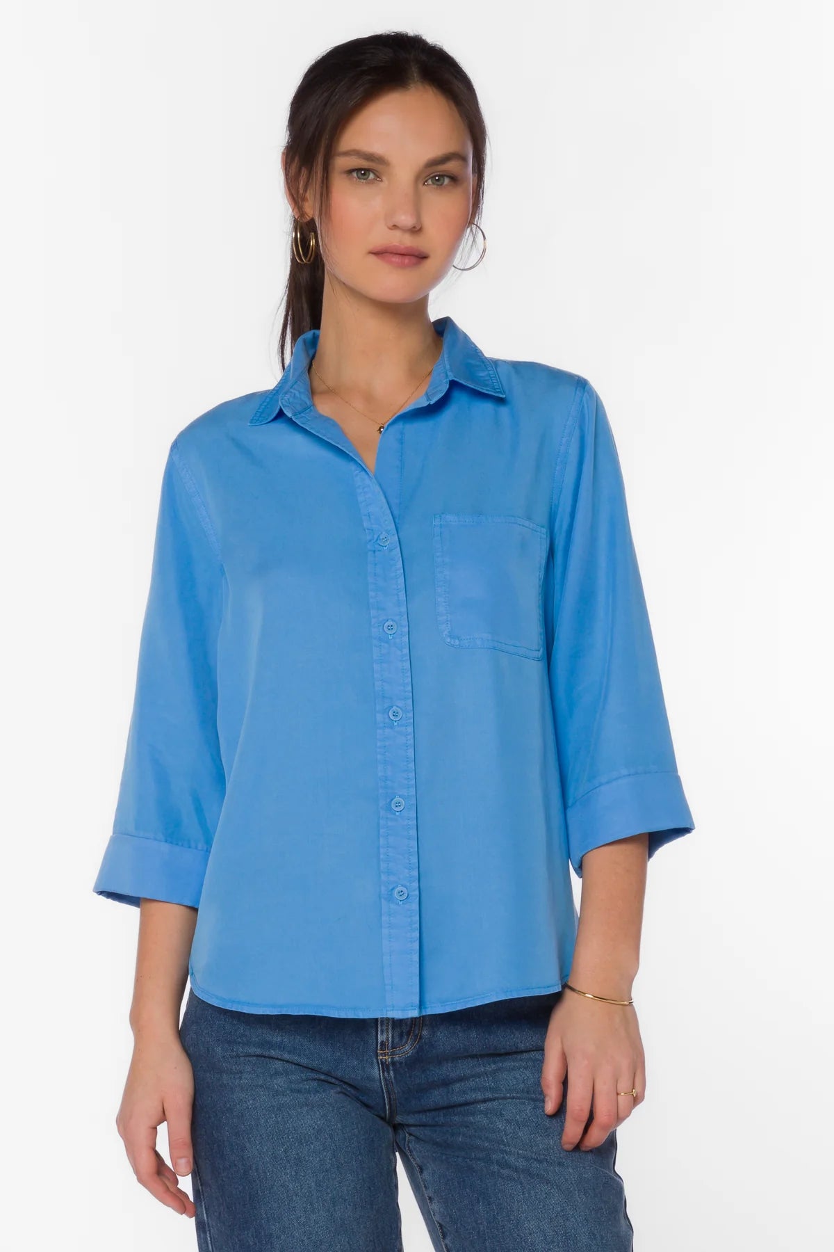 Polar Blue Blouse