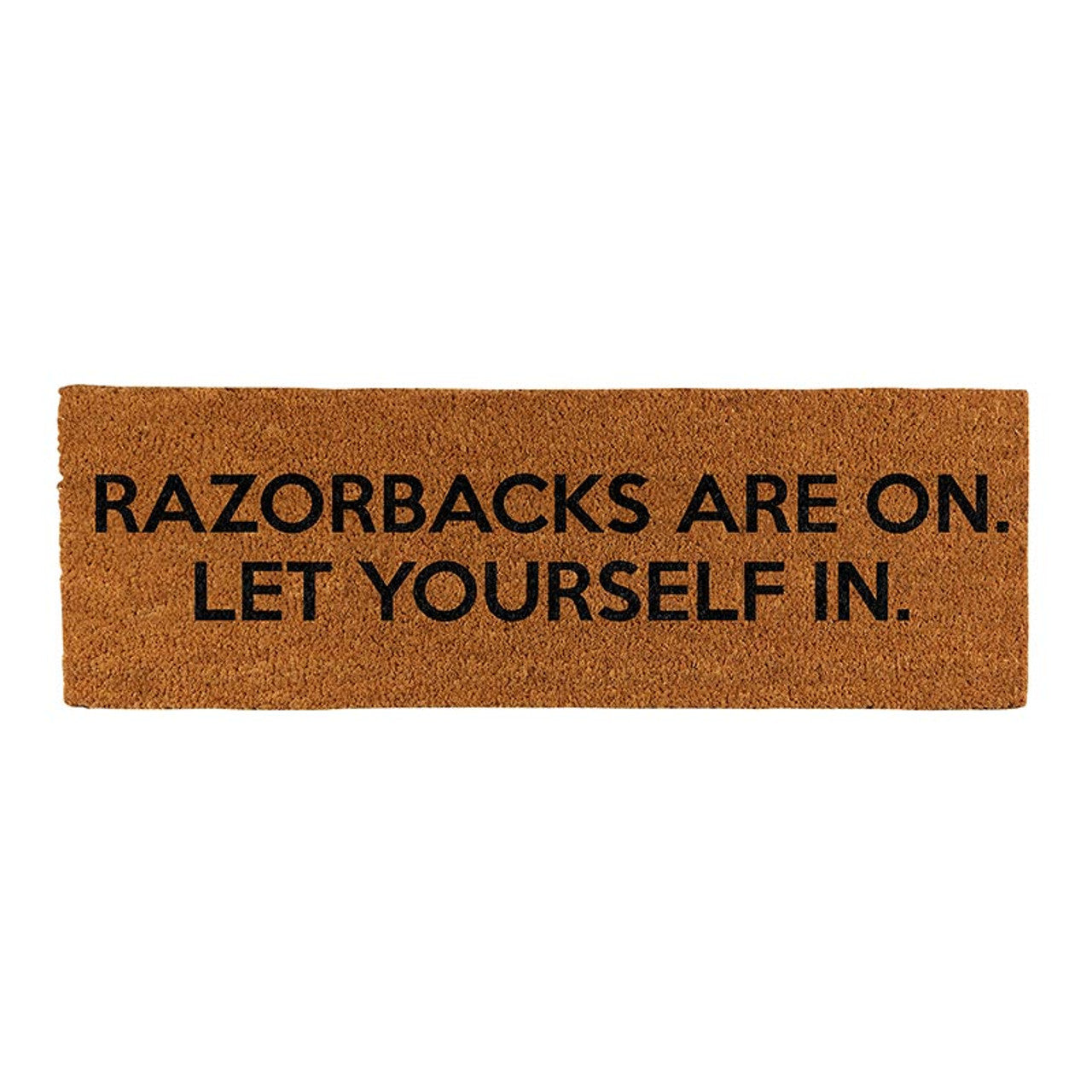 Razorbacks Door Mat