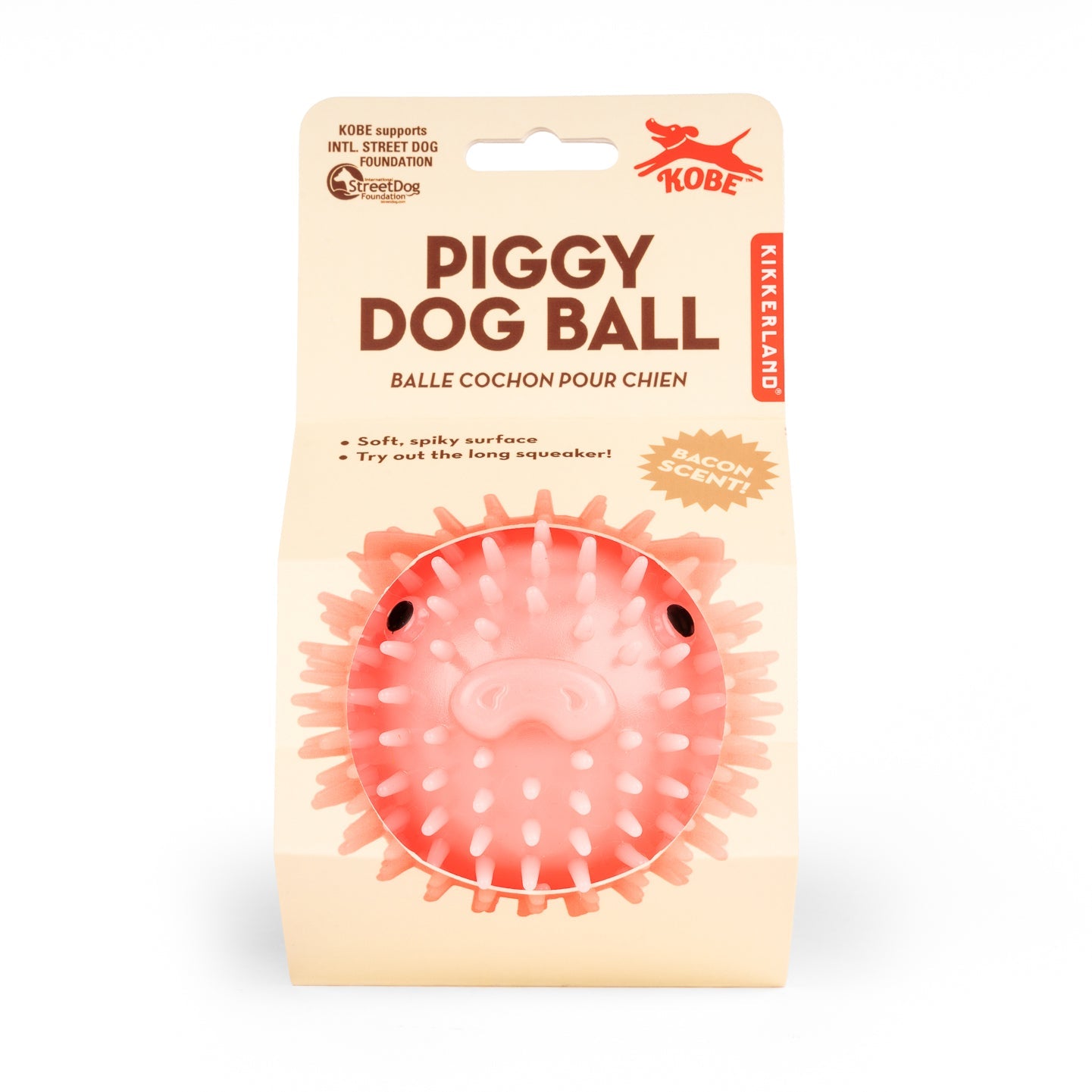 Piggy Dog Ball Toy