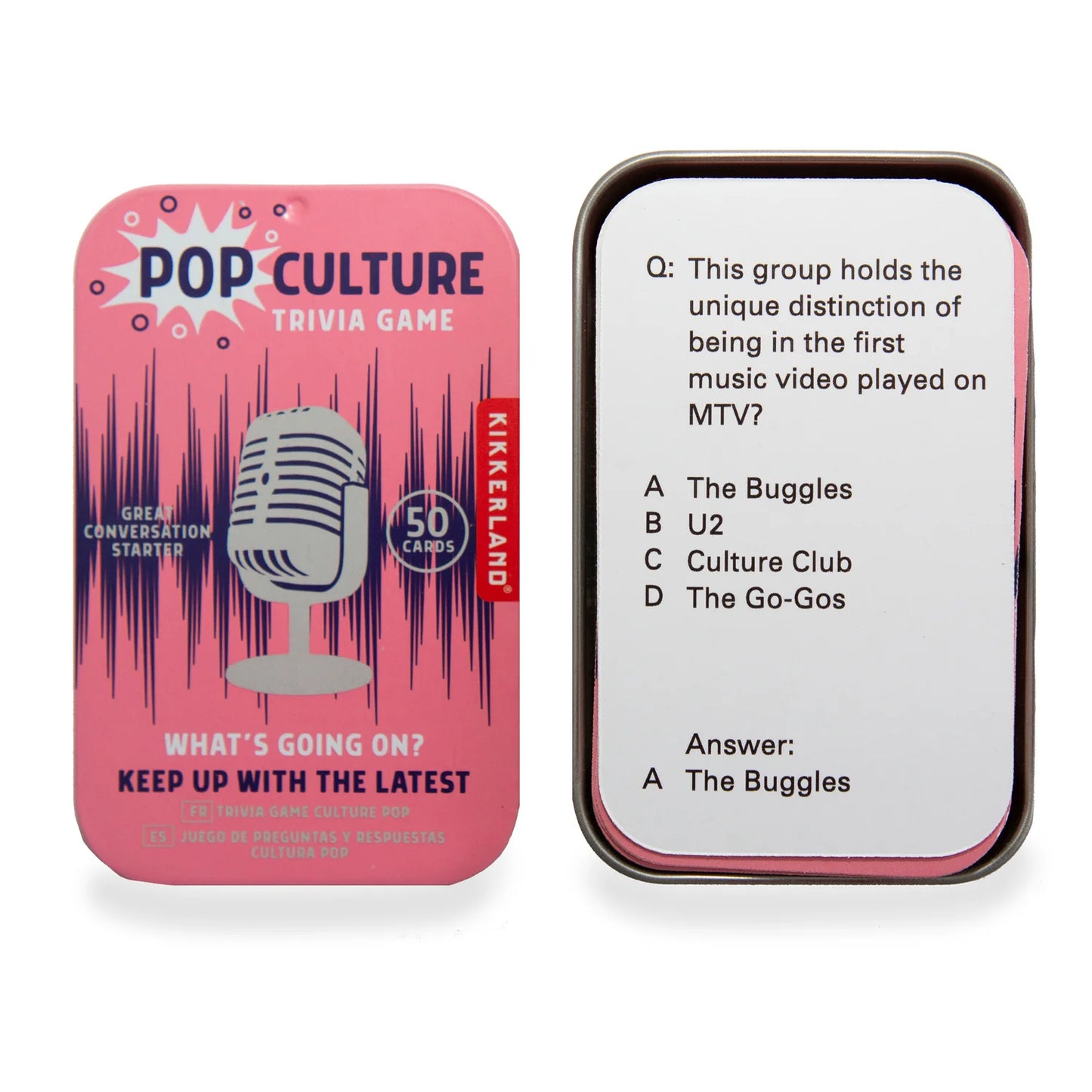 Trivia Game Tin