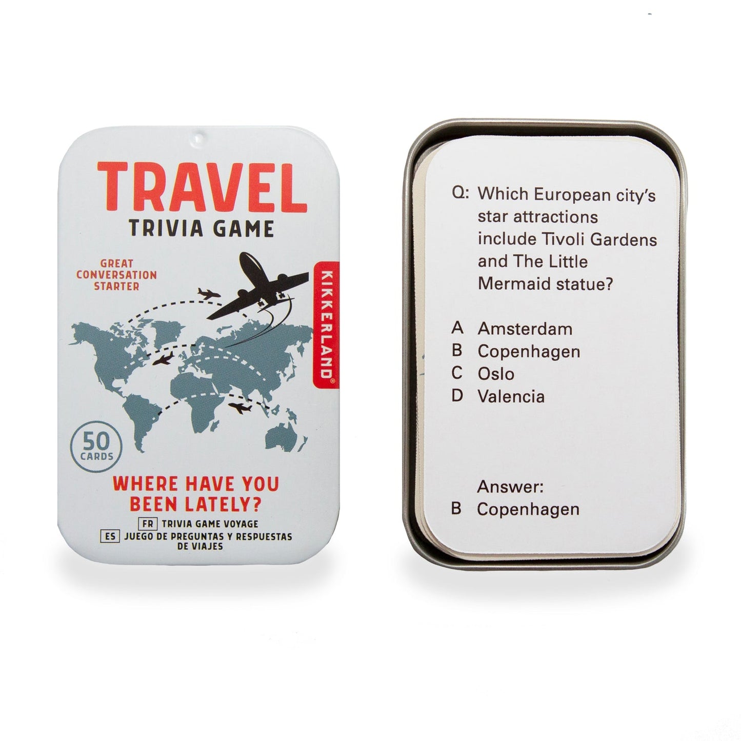 Trivia Game Tin