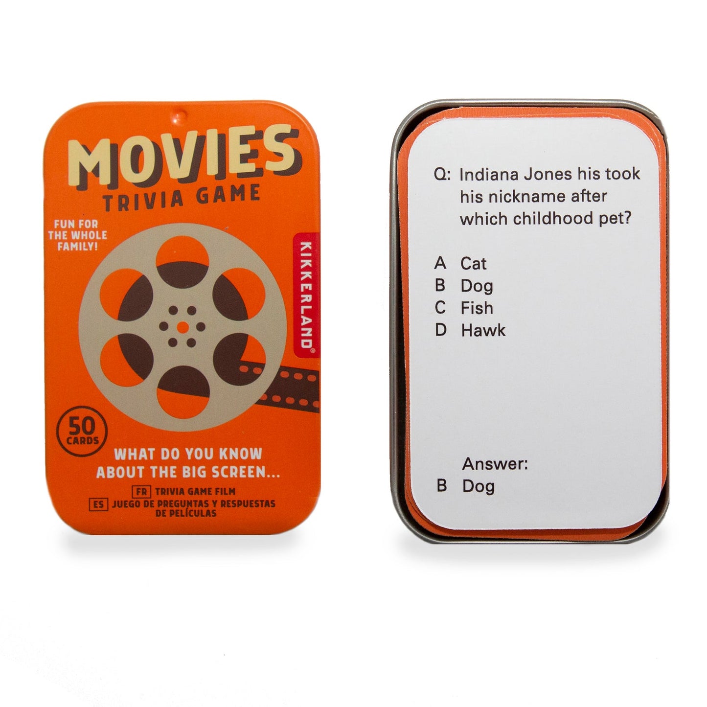 Trivia Game Tin