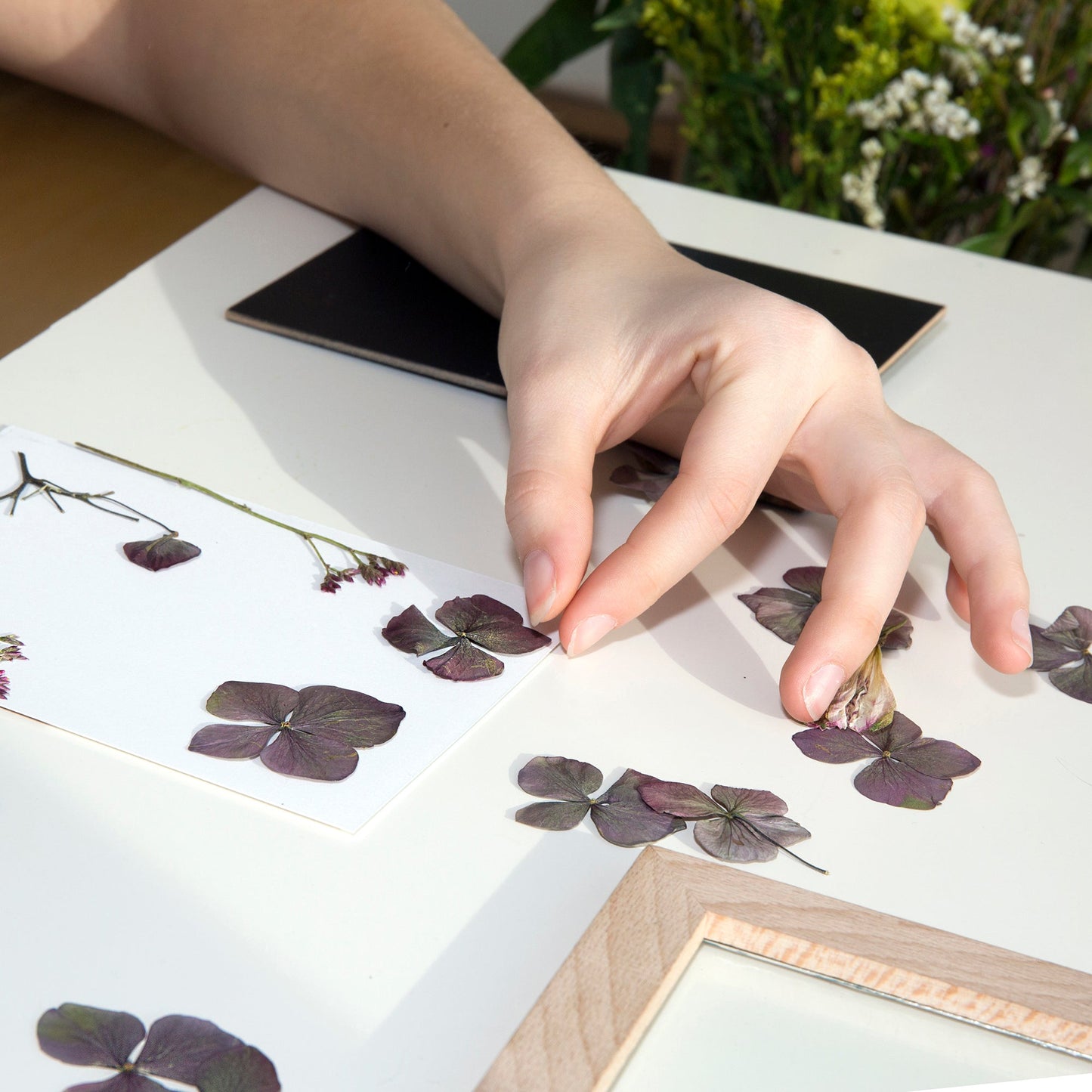 Pressed Flower Frame Art