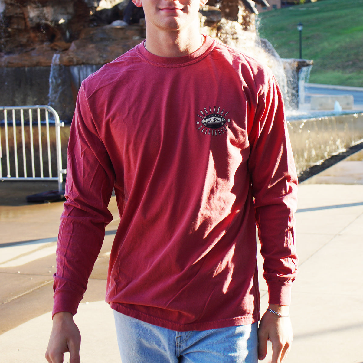 Hit That Line Long Sleeve Tee