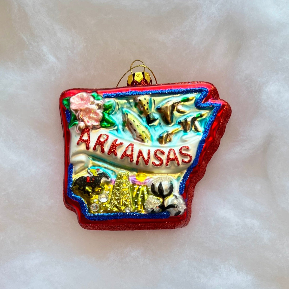 Arkansas Ornament
