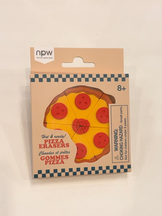 Pizza Erasers