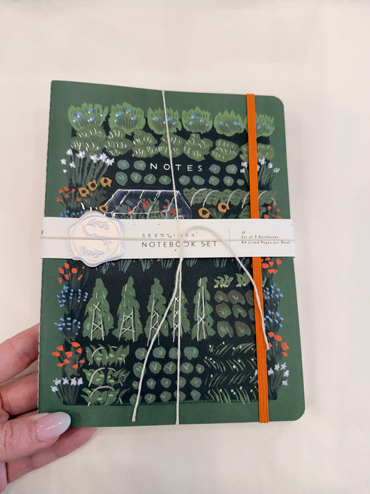 Garden Trio Notebook Set