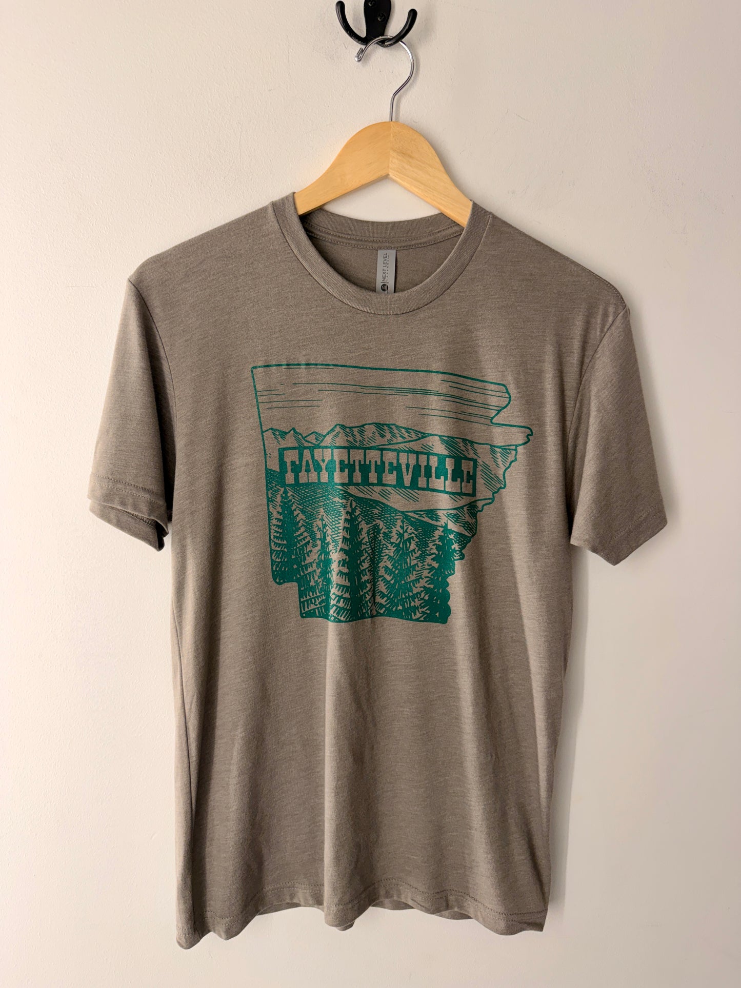 Fayetteville Woodblock Short Sleeve Tee
