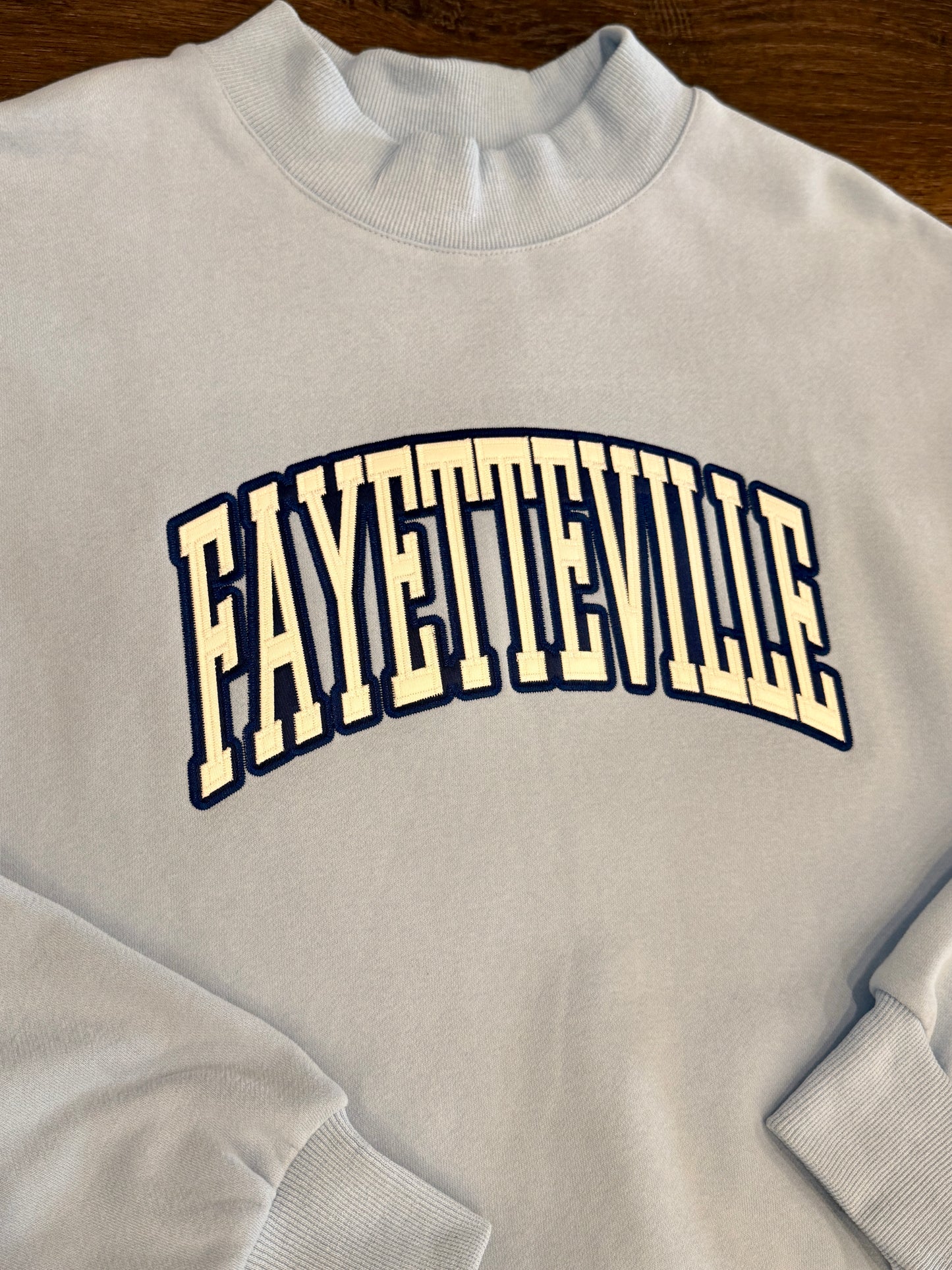 Exclusive Fayetteville Mock-neck Sweatshirt