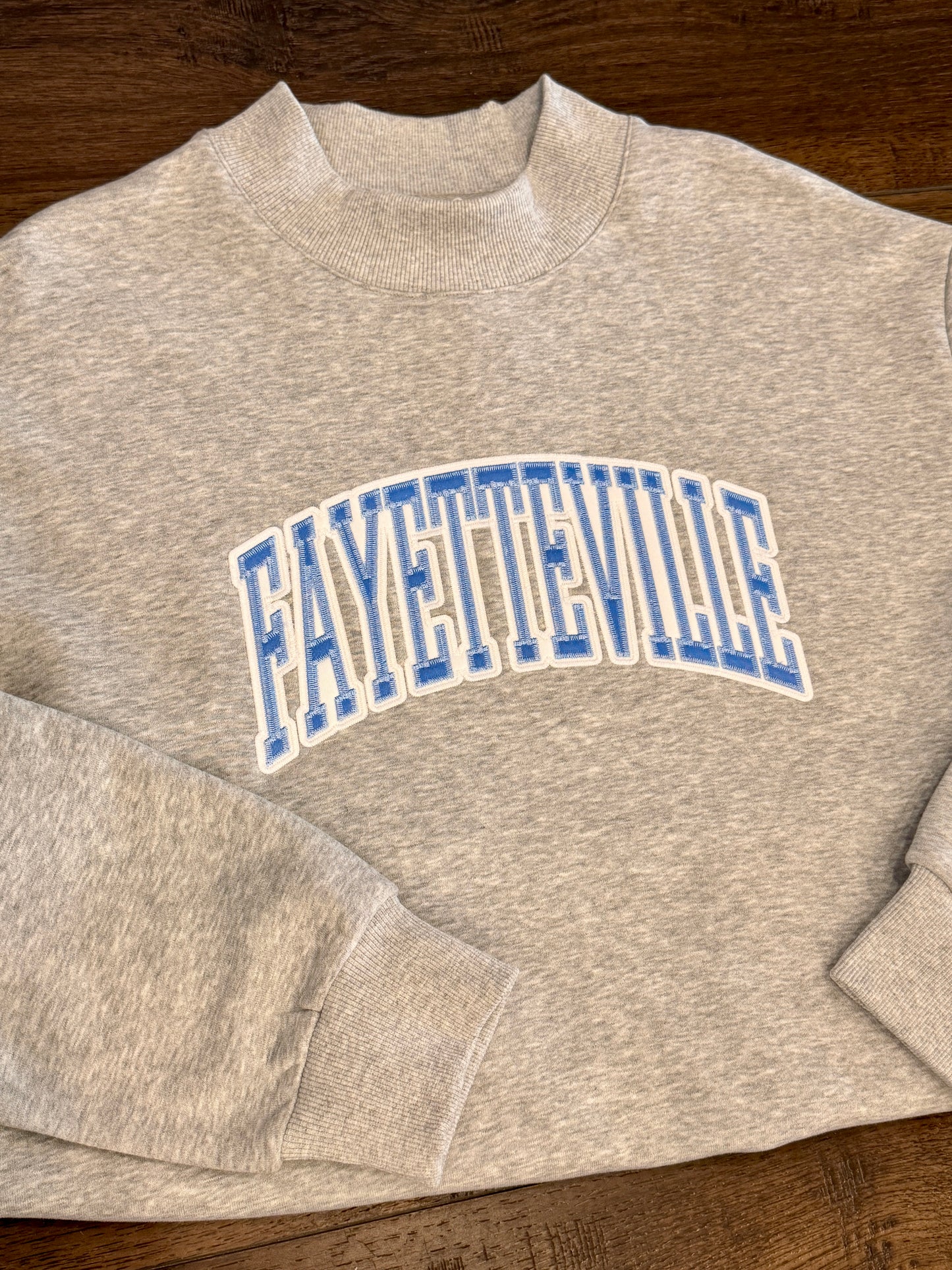 Exclusive Fayetteville Mock-neck Sweatshirt