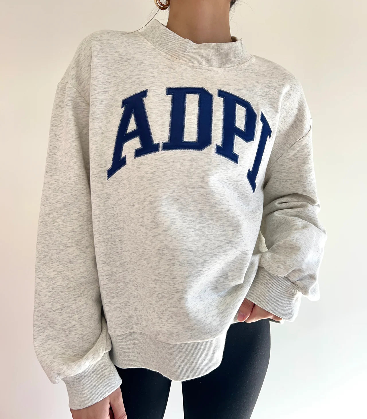 Campus Mock Neck Crew