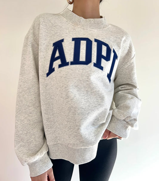 Campus Mock Neck Crew