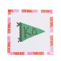 Sorority Pennant Needlepoint Canvas