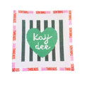 Sorority Heart Needlepoint Canvas