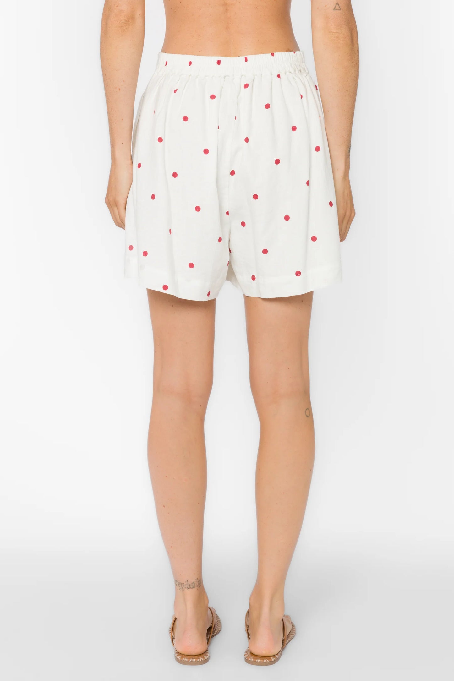 Maxwell Cardinal Dot Shorts