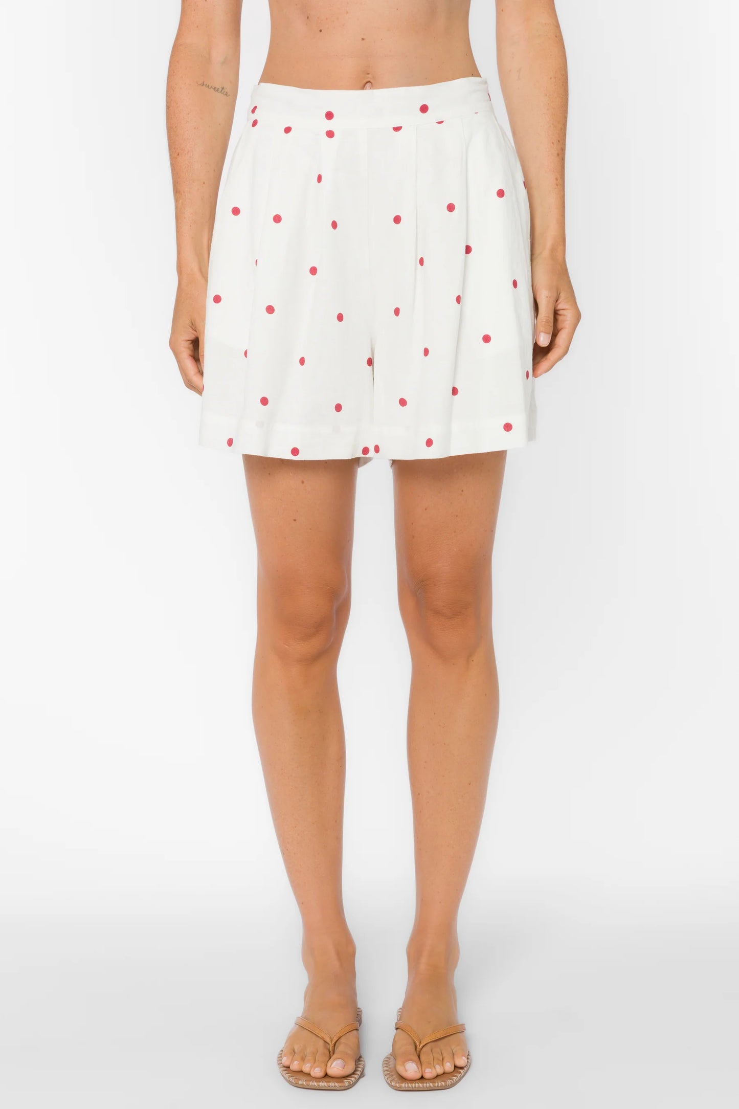 Maxwell Cardinal Dot Shorts