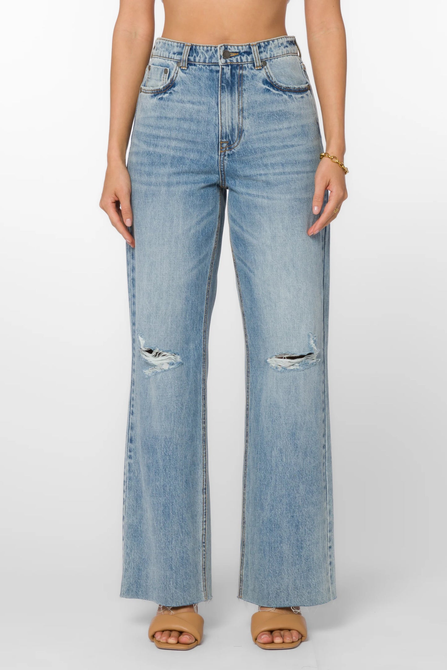 Nakita High Rise Wide Leg Jeans