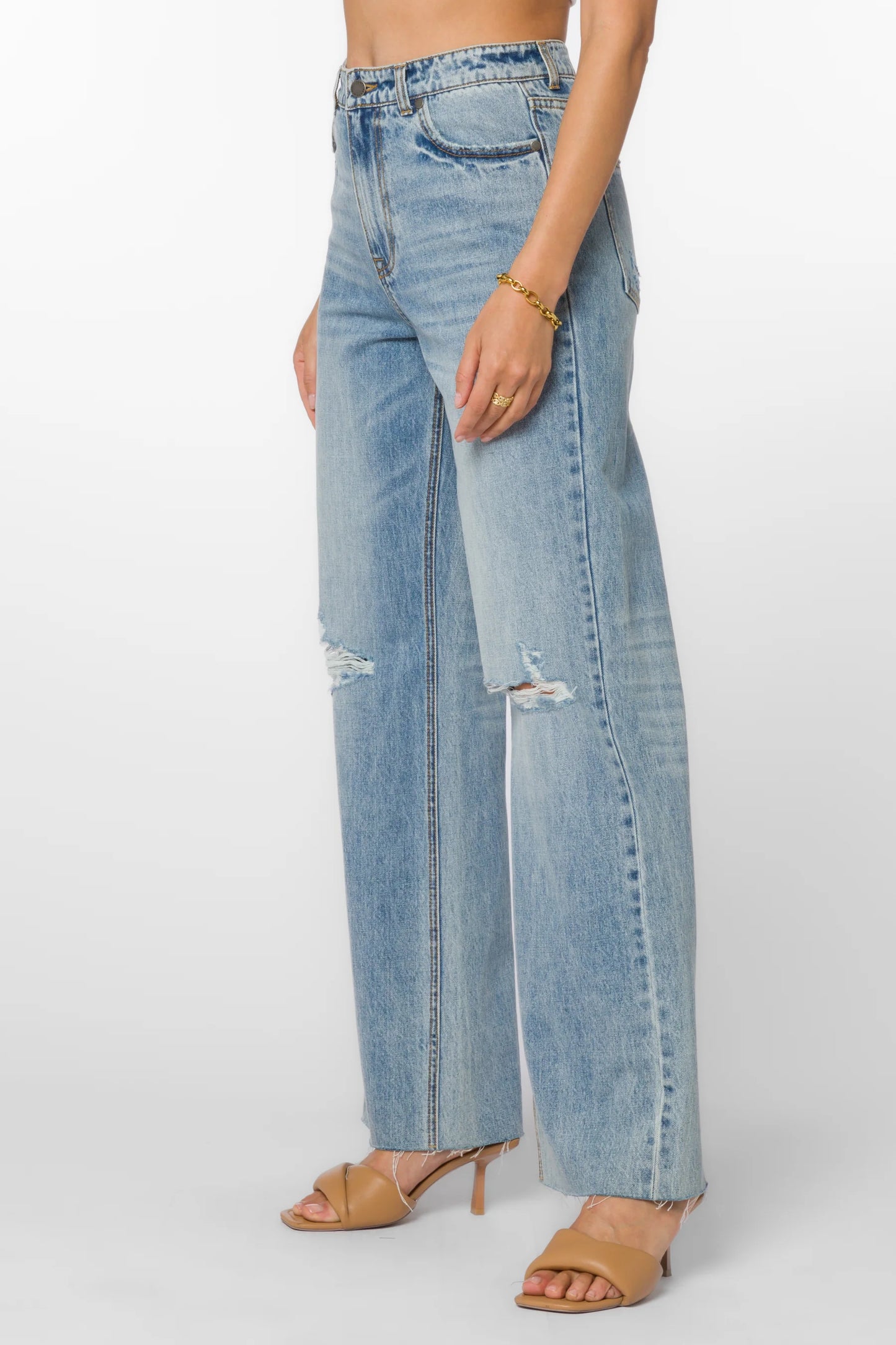 Nakita High Rise Wide Leg Jeans