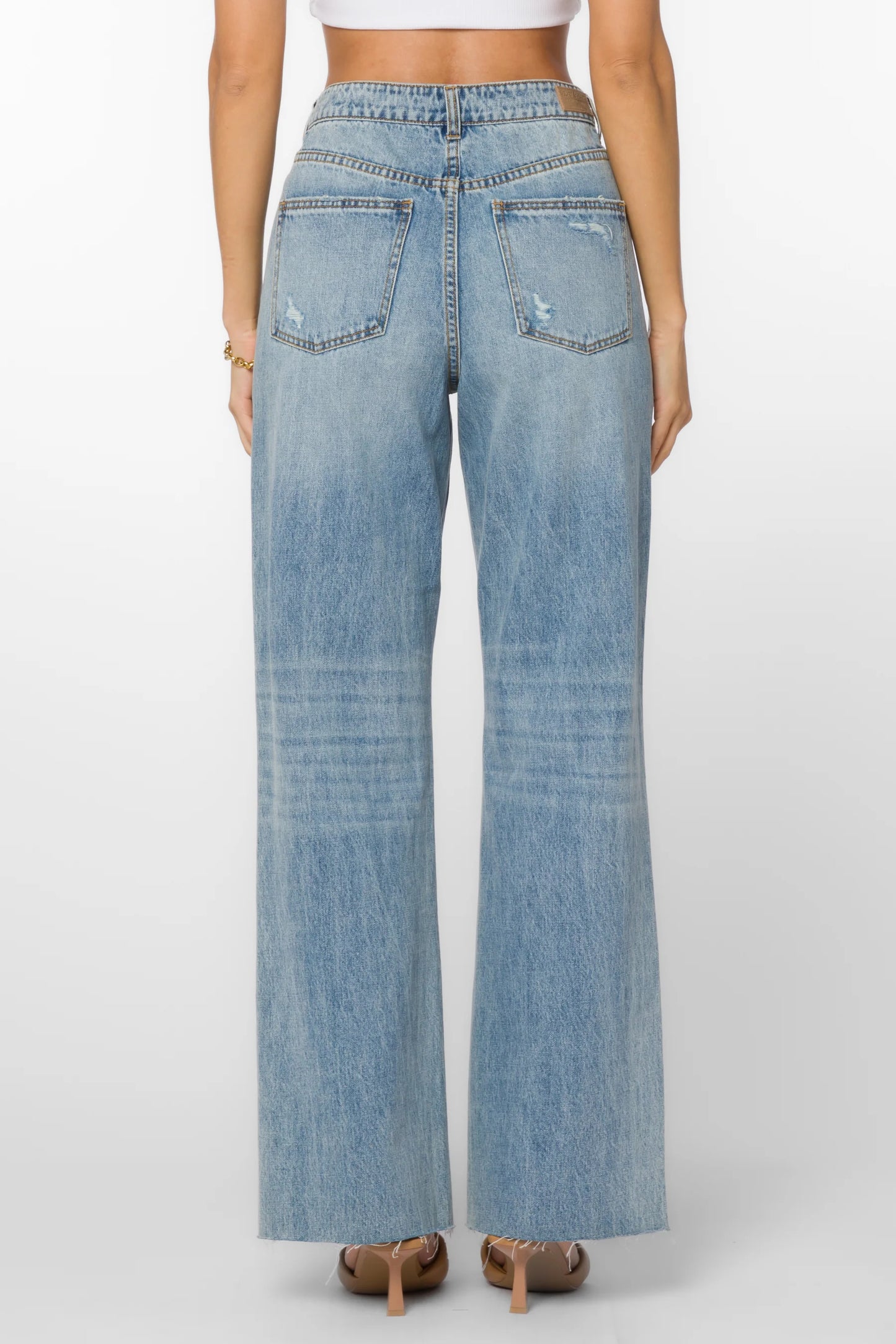 Nakita High Rise Wide Leg Jeans