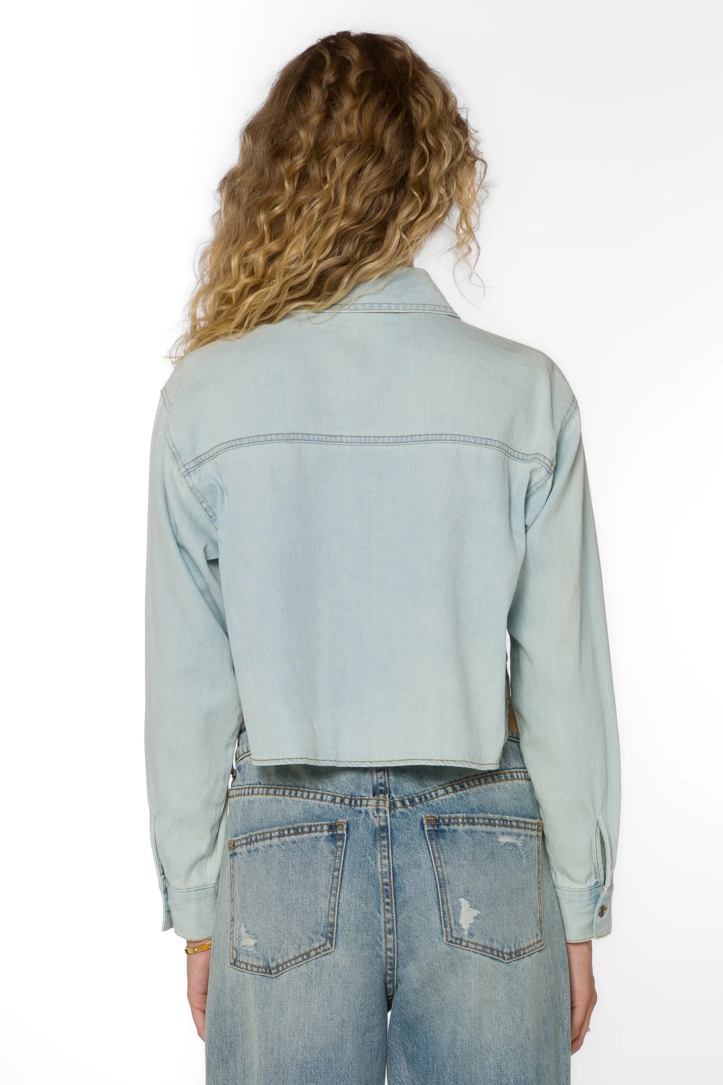 Nayell Drop Shoulder Jean Jacket