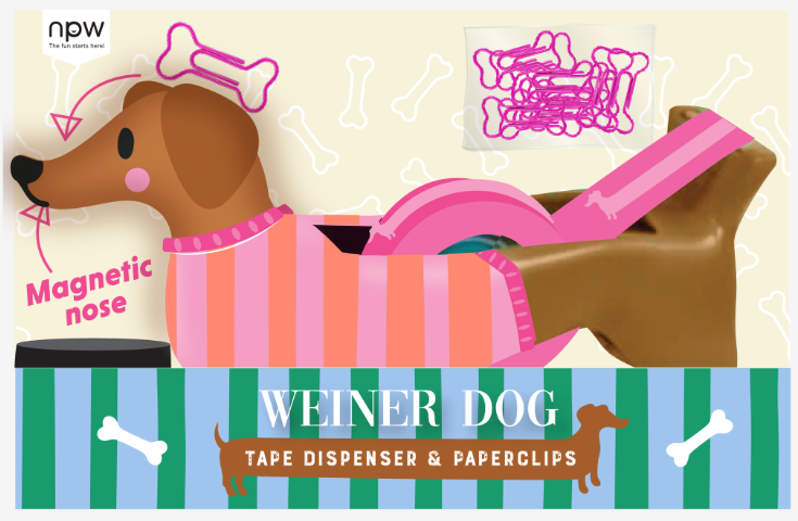 Weiner Dog Tape Dispenser