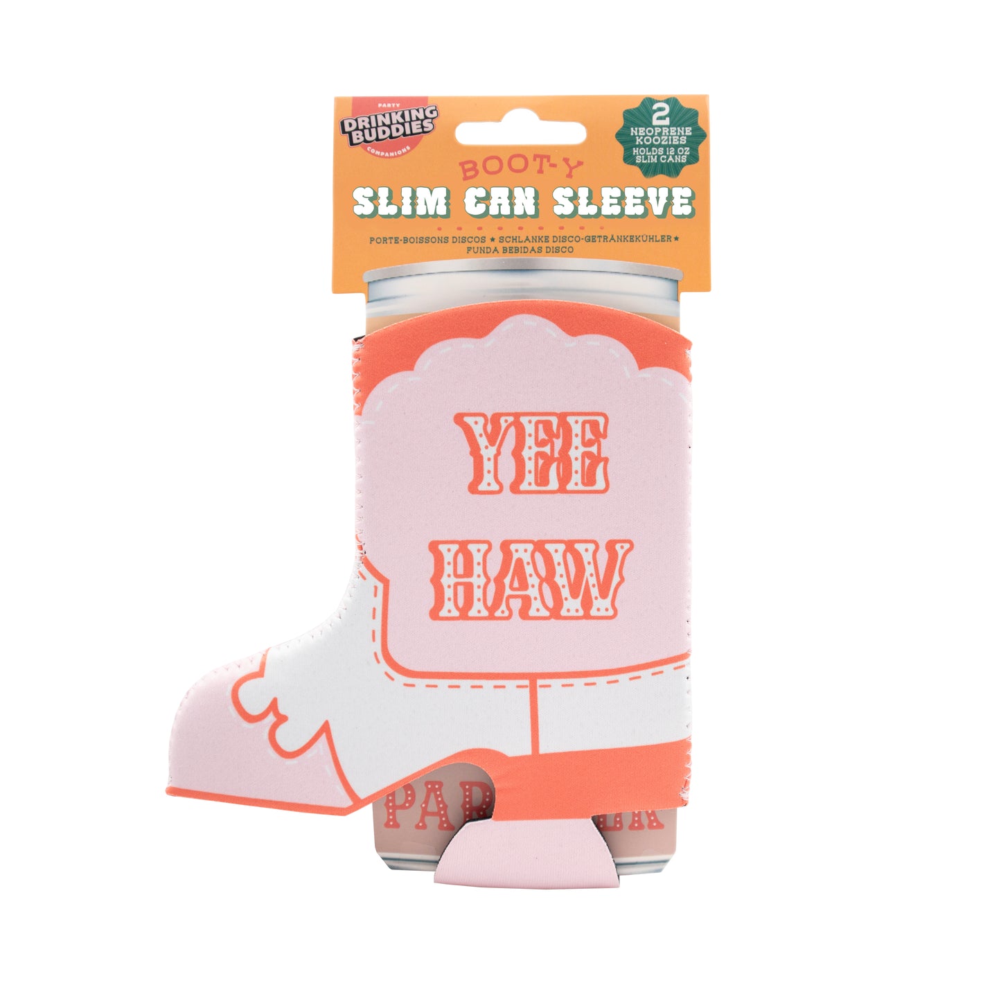 Boot-y Slim Koozies 2-pack