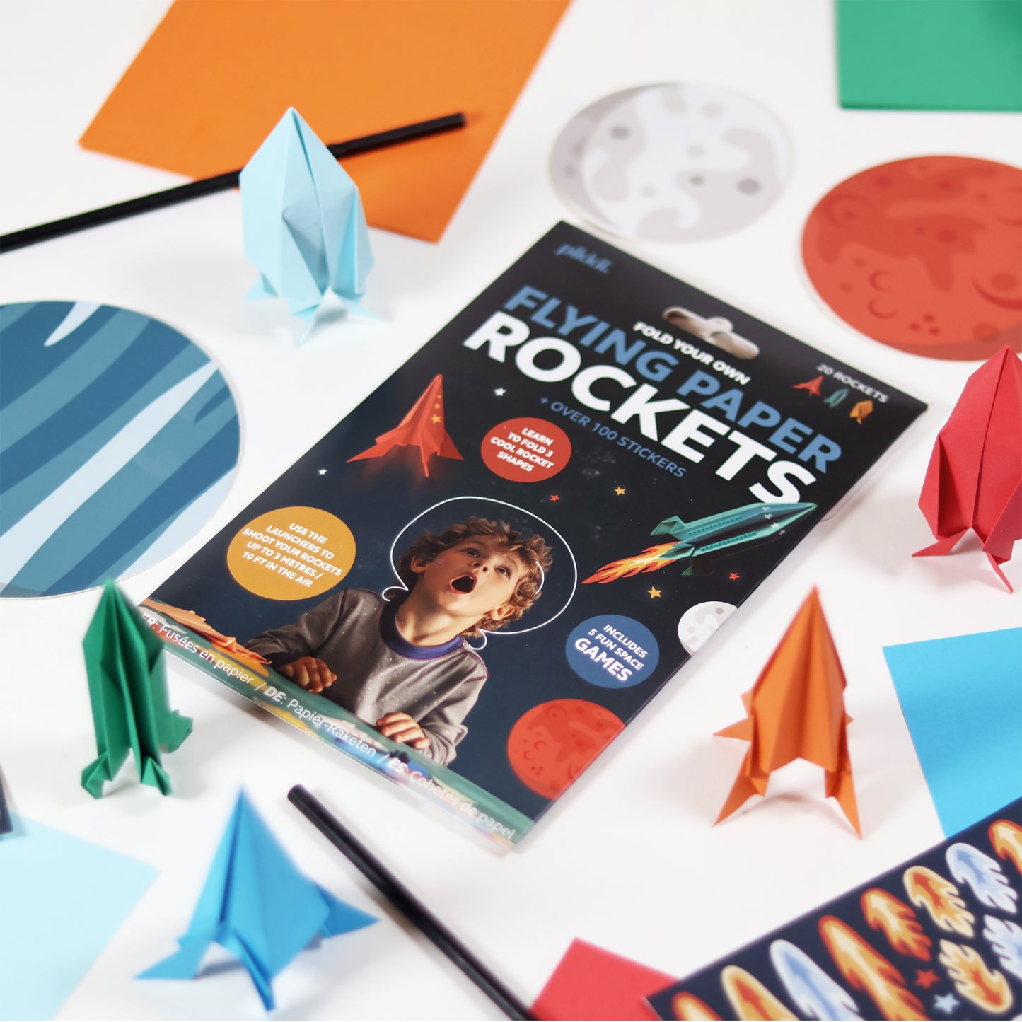 Flying Paper Rockets