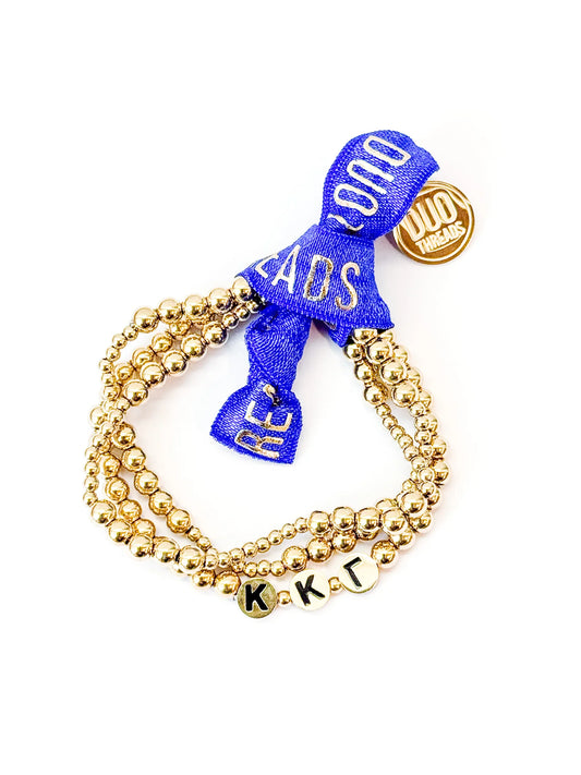 The Everyday Gold Bracelet Sorority Stack